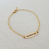 Oval Bar Bracelet
