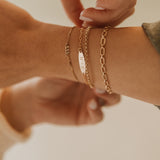 Oval Bar Bracelet