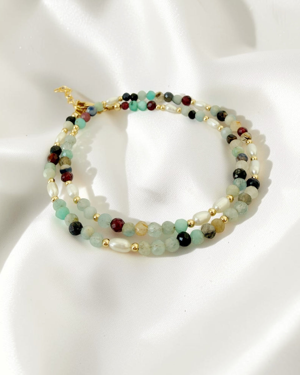 アクセサリー w double Supreme bracelet ovy kaja Kai Double Wrap Bracelet – True by Kristy