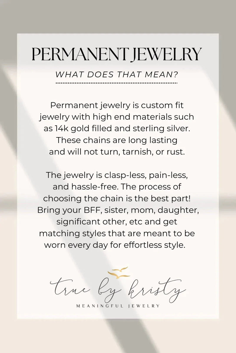 Permanent Jewelry Appointment + Deposit – Fox Trot Boutique