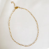 true by kristy 14k gold filled anklet