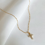 Petite Cross Necklace