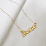 Zodiac Necklace