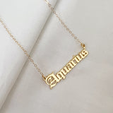 Zodiac Necklace