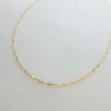 Dainty Paperclip Chain