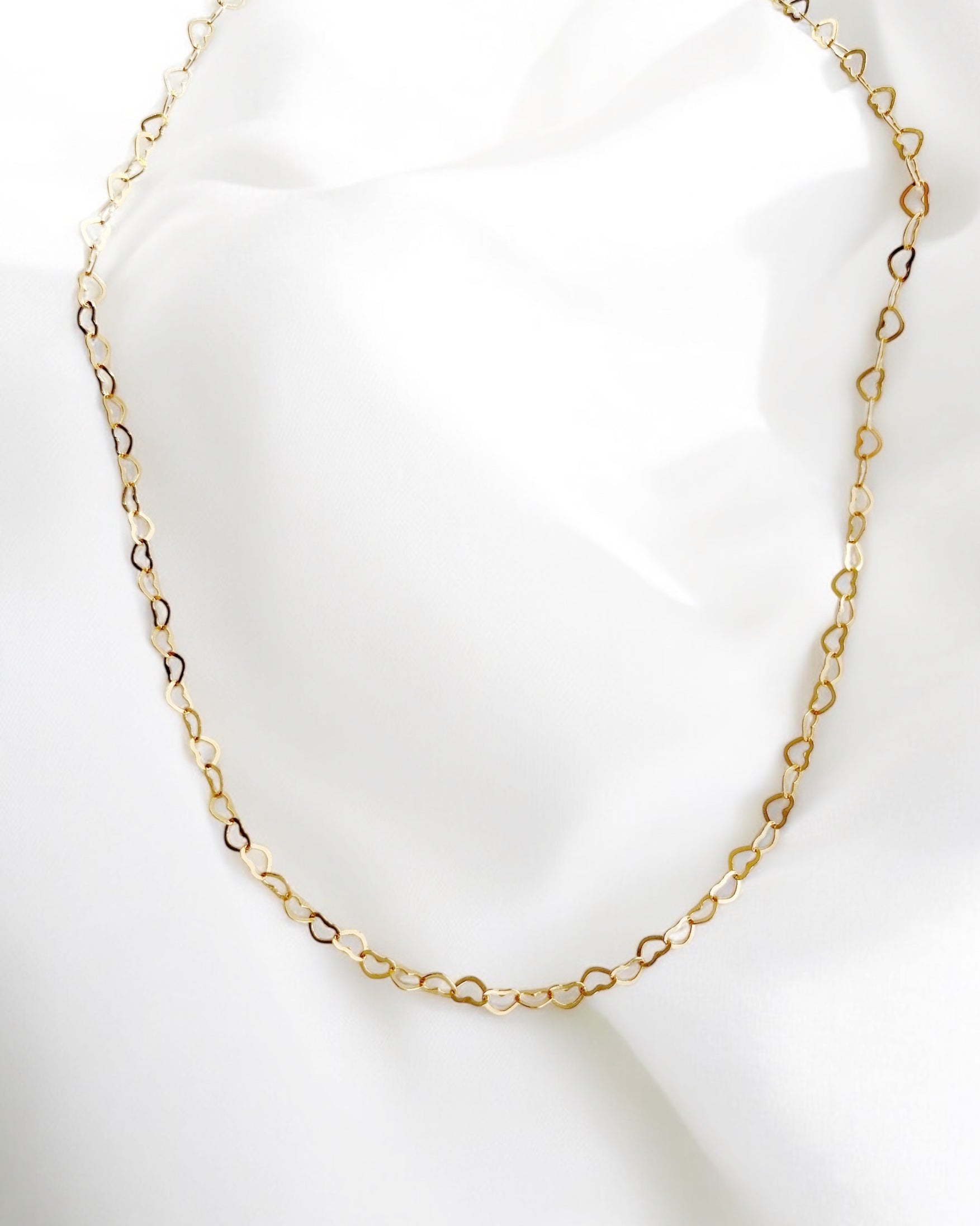 True by Kristy | Allie Chain Gold Filled Paperclip Necklace