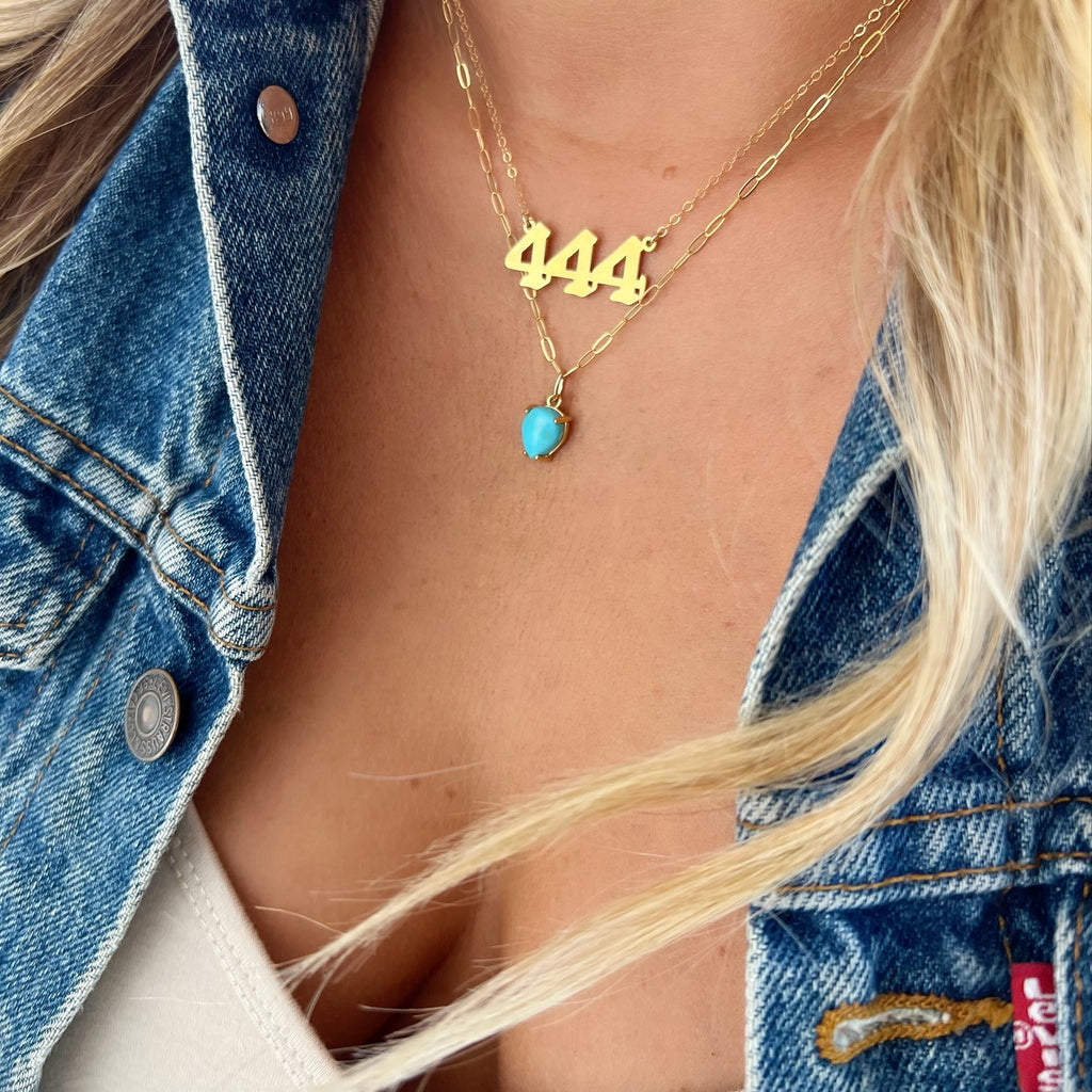 Angel Number Necklace | Stainless Steel – Luna Alaska Jewelry