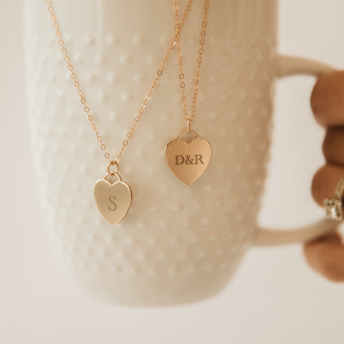 Heart Necklace – True by Kristy