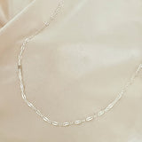 Kamryn Chain Necklace, Silver