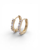 Petite Baguette Hoops