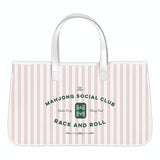 Mahjong Canvas Tote - Social Club