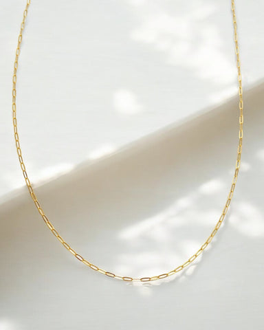 Dainty Paperclip Chain