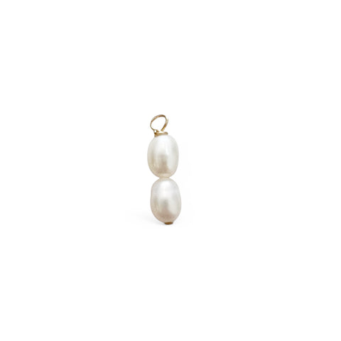 Double Pearl Charm