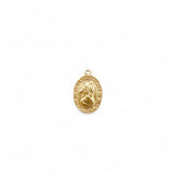 Small Oval St. Christopher Charm