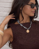 Palermo Scarf Necklace