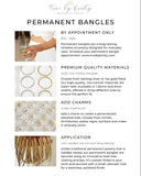 Permanent Bangle Appointments: 133 W. Market St. West Chester, PA
