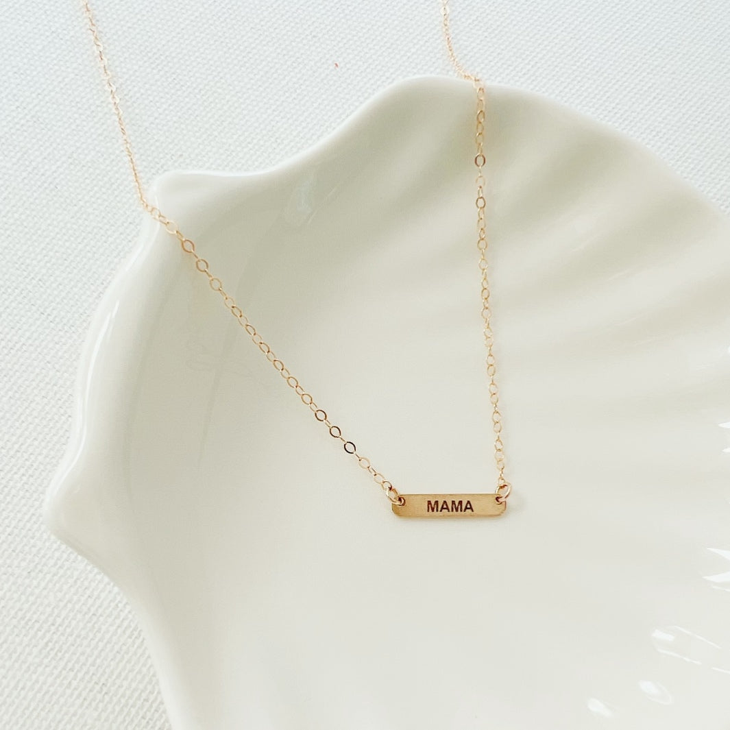 Mama bar necklace sales