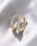 Petite Baguette Hoops
