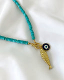 Lucky Catch Toggle Necklace