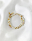 Pink Skies Double Wrap Bracelet