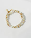 Pink Skies Double Wrap Bracelet