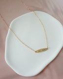 Oval Bar Necklace