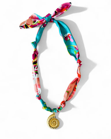 Capri Scarf Necklace