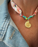 Capri Scarf Necklace