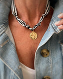 Palermo Scarf Necklace