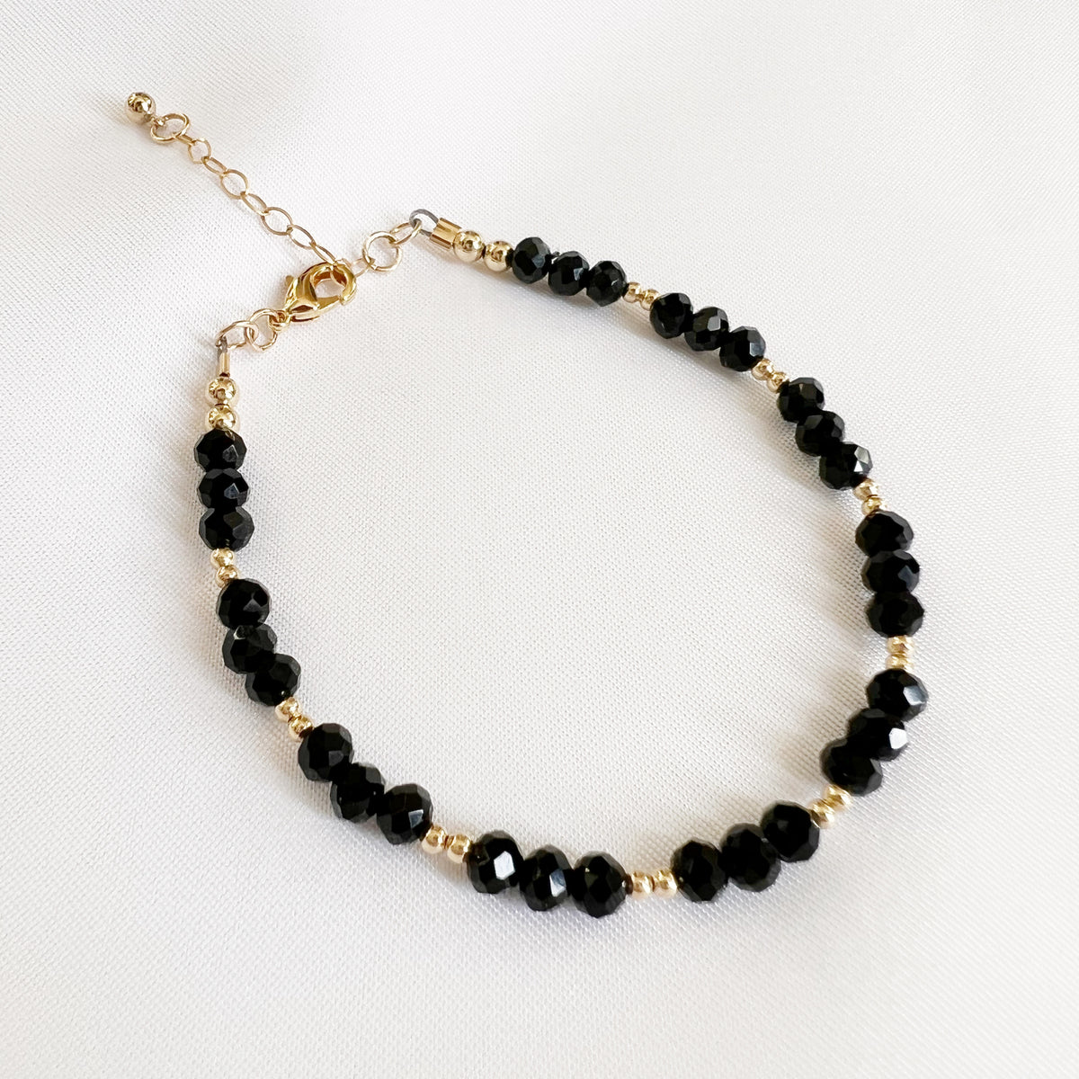 Onyx Crystal Bracelet – true by kristy LLC