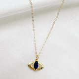 Blue Eyes Necklace