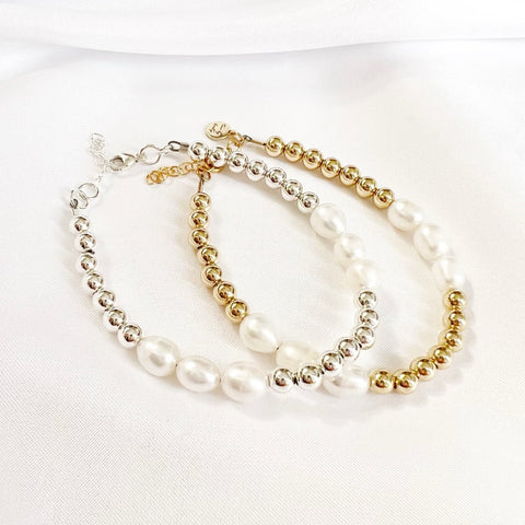 Luxe Pearl Bracelet, 2 options