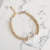 Luxe Gold Filled Mom Bracelet