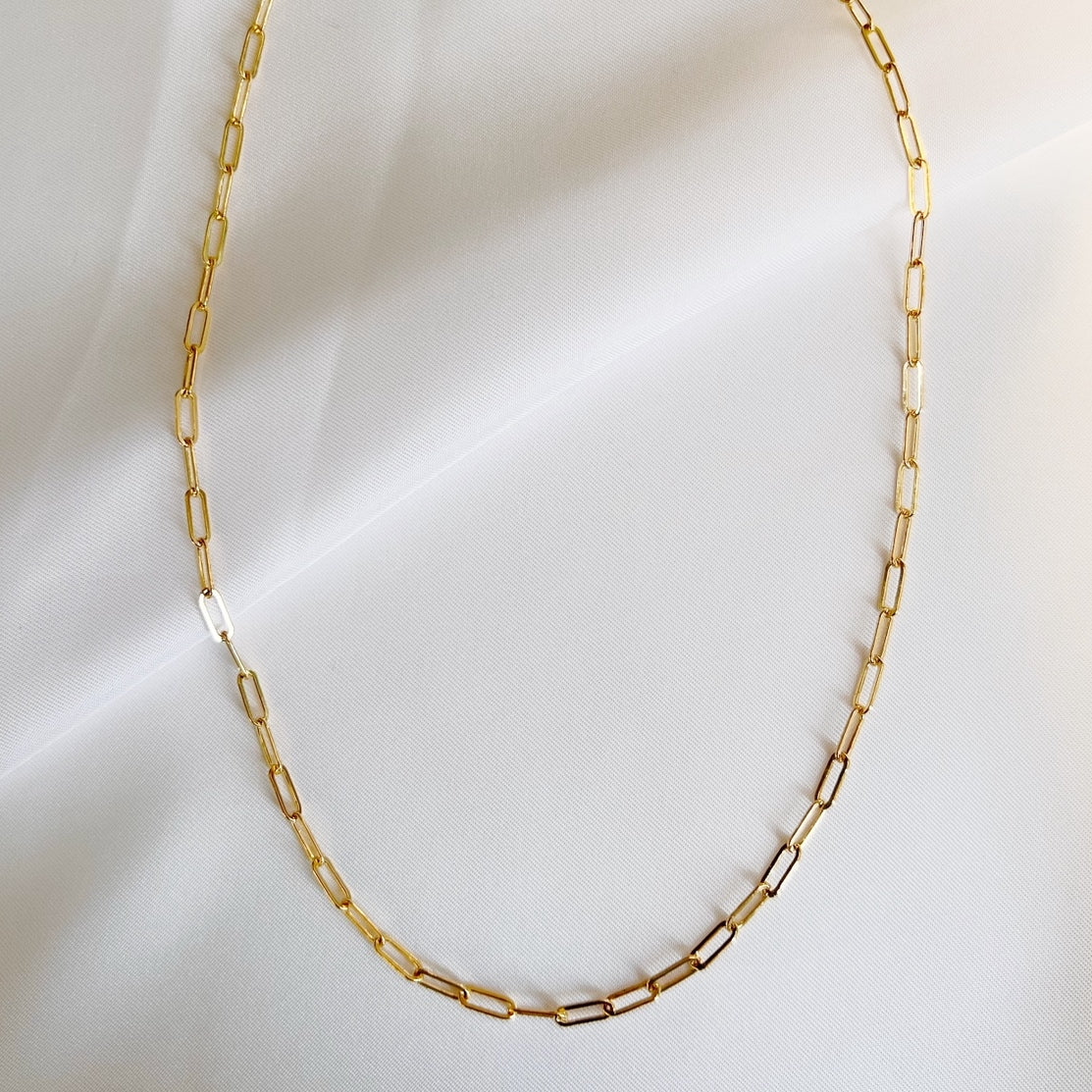 【2plan】23FW★ [MADE] 029 Ellie clip mini chain necklace 1029] Ellie Clip Mini Chain Necklace - LAN ARCHIVE | 60