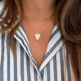 Allie Gold Filled Paperclip Necklace